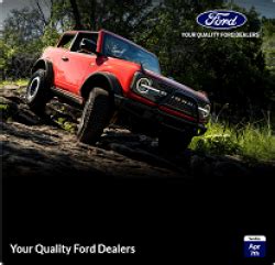 2024 Your Quality Ford Dealers' Bronco Giveaway.
